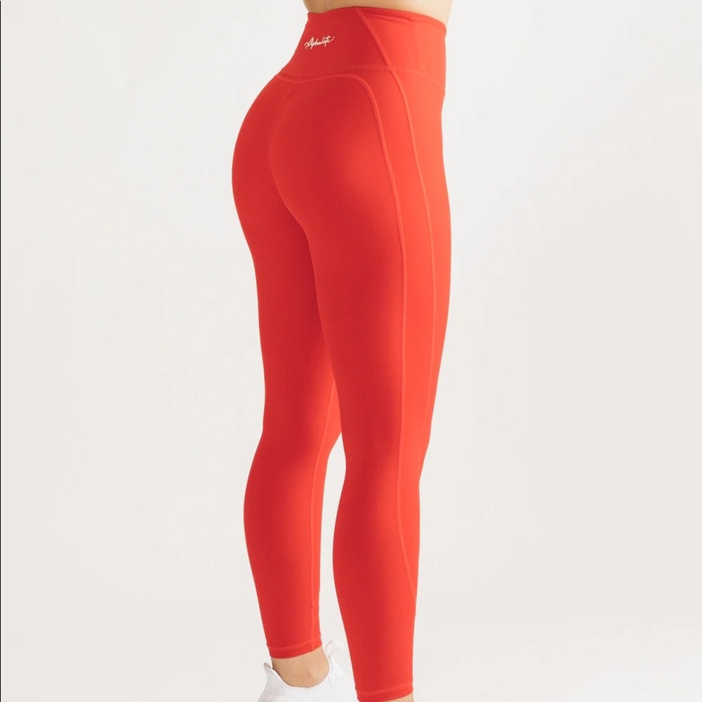 NWT Alphalete Pulse Surge Legging Coral